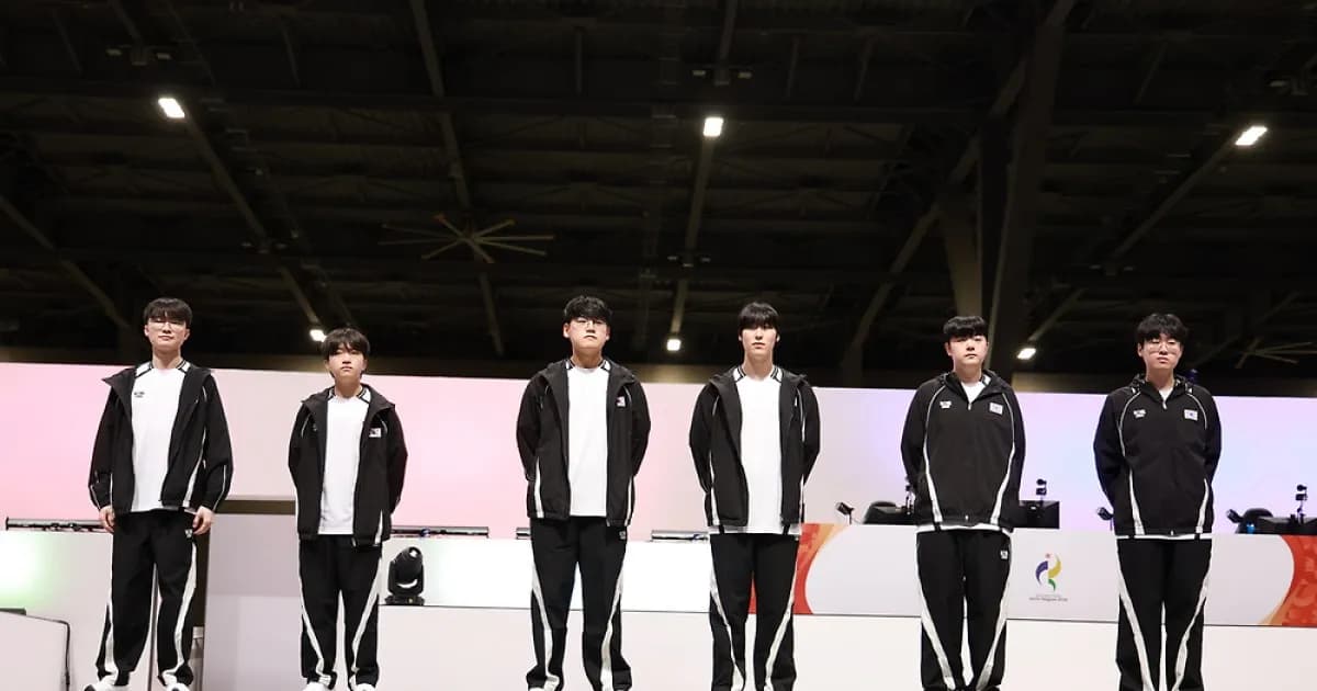 South Korea's LoL Team Secures Back-to-Back Gold Medals at Asian Games