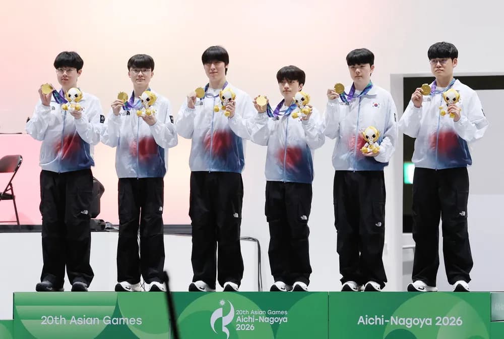 韩国英雄联盟战队在2026年爱知名古屋亚运会中称霸