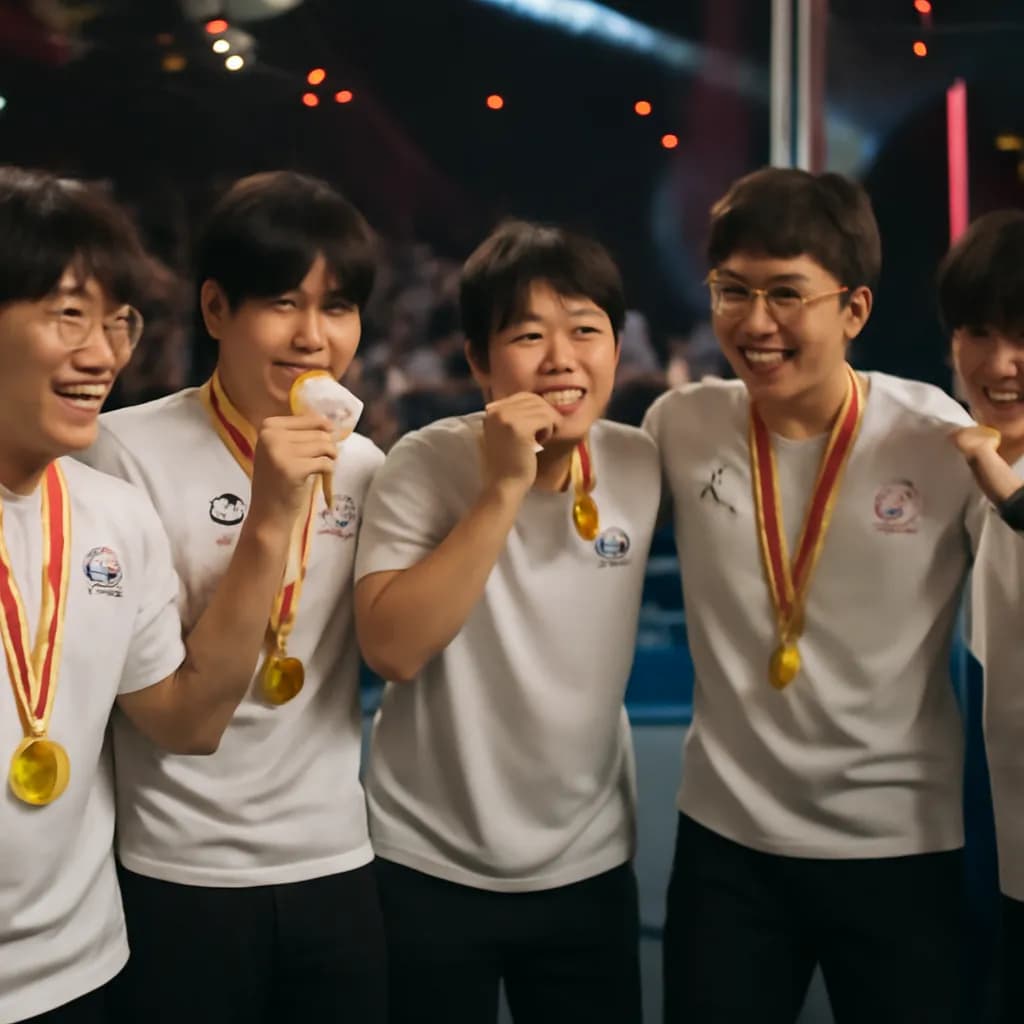 El equipo de esports de Corea del Sur gana 5 medallas en los Juegos Asiáticos de 2026