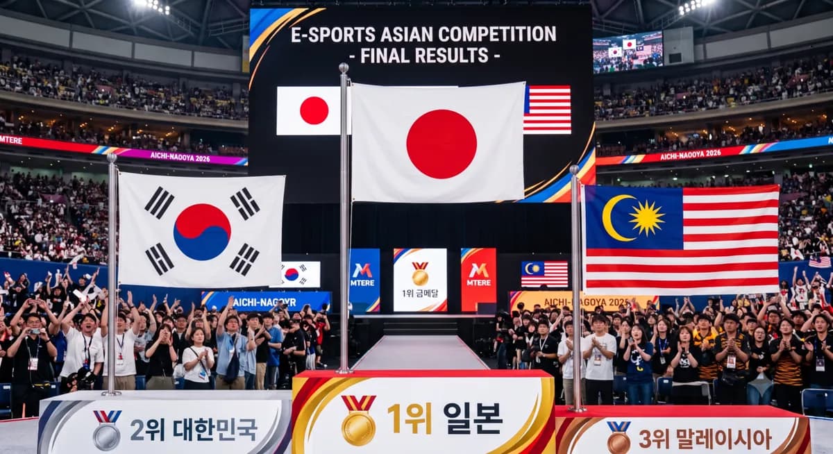 Equipe Sul-Coreana de Esports Conquista Cinco Medalhas nos Jogos Asiáticos de 2023