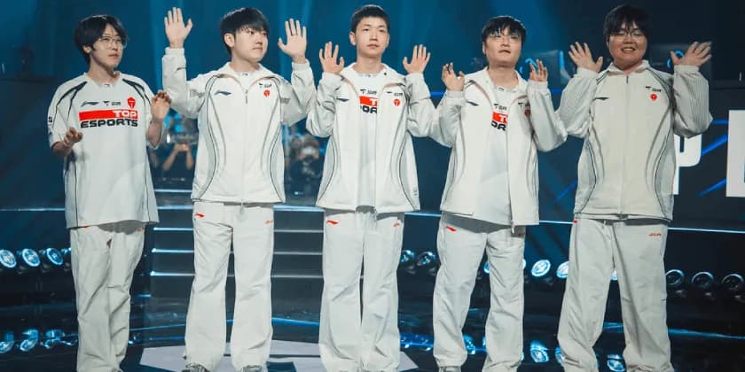 Top Esports derrota a Bilibili Gaming y avanza a los cuartos de final del Worlds 2026