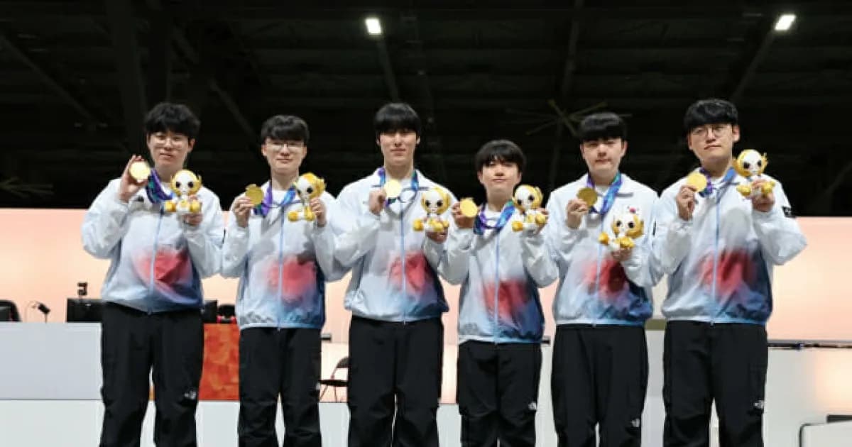 El equipo de esports de Corea del Sur logra cinco medallas en los Juegos Asiáticos