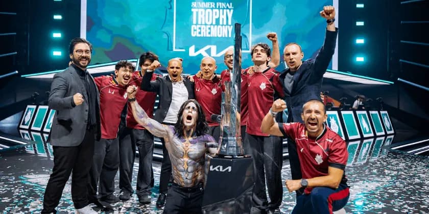 G2 Esports Clinches LEC Summer Split 2026 Title with 3-0 Victory Over Movistar KOI