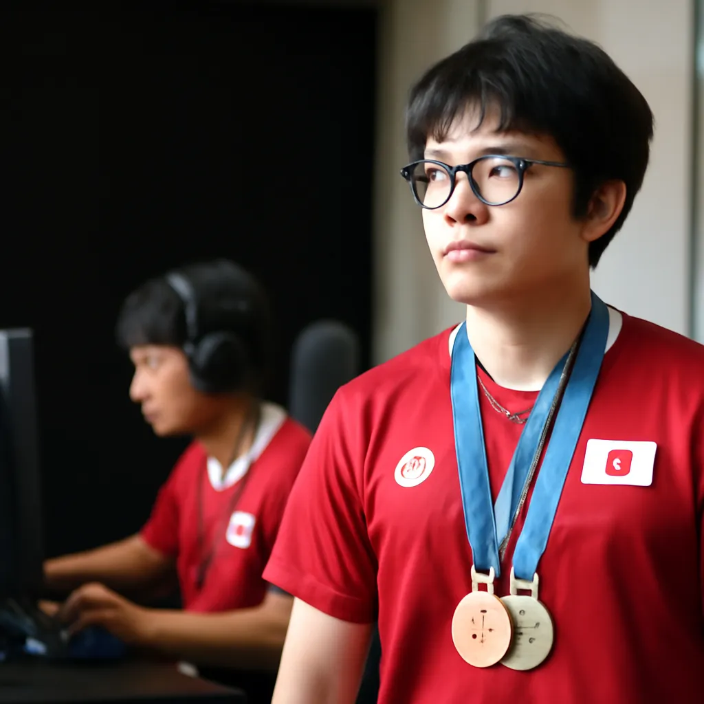 日本のeスポーツチーム、アジア大会で5つのメダルを獲得